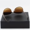 Aviator Μοντέρνα Γυναικεία γυαλιά ηλίου καθρέφτες με φίλτρο προστασίας uv400
