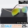 Aviator Μοντέρνα Γυναικεία γυαλιά ηλίου καθρέφτες με φίλτρο προστασίας uv400