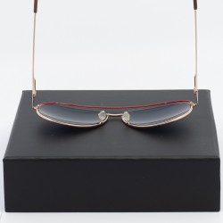 Aviator Μοντέρνα Γυναικεία γυαλιά ηλίου καθρέφτες με φίλτρο προστασίας uv400